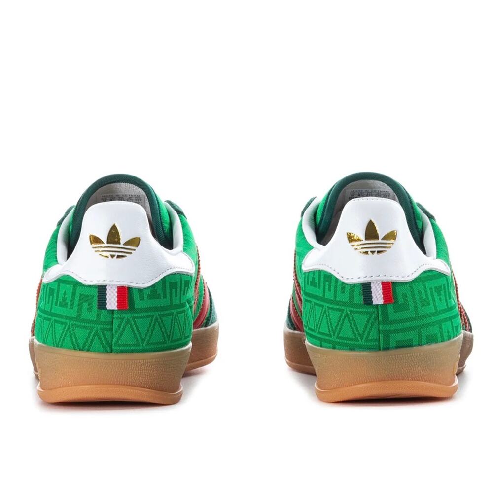 NEW ADIDAS ORIGINALS Gazelle Indoor MEXICO Men's 8.5 IH9647 - Picture 3 of 6